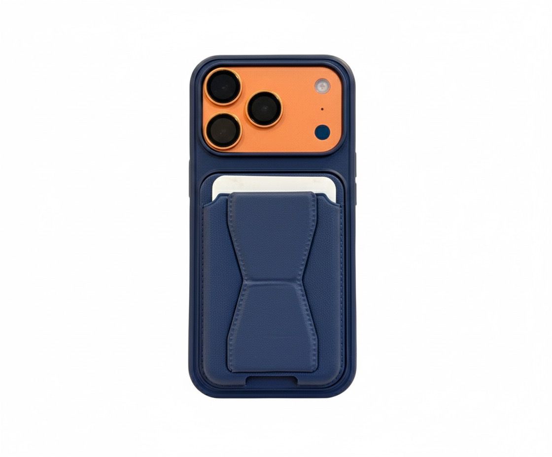 Leather Wallet Case for iPhone and Samsung