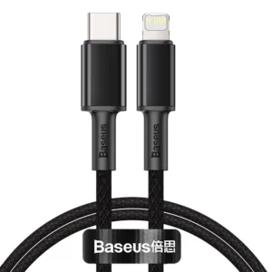 Baseus Type-C to Lightning Cable 20W PD High Density Braided 1M – FoneHouse Sri Lanka
