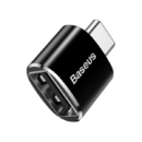 Baseus Mini CATOTG-01 USB-A / USB-C OTG Adapter - Black