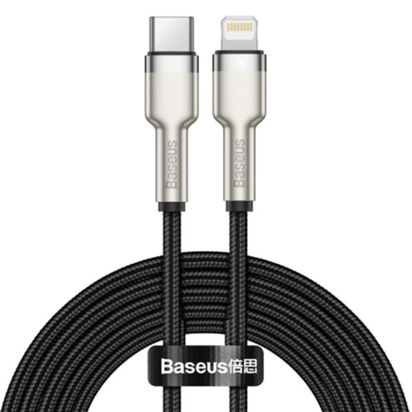 Baseus Cafule Series 2M Metal Data Cable Type-C to iP PD 20W-Black