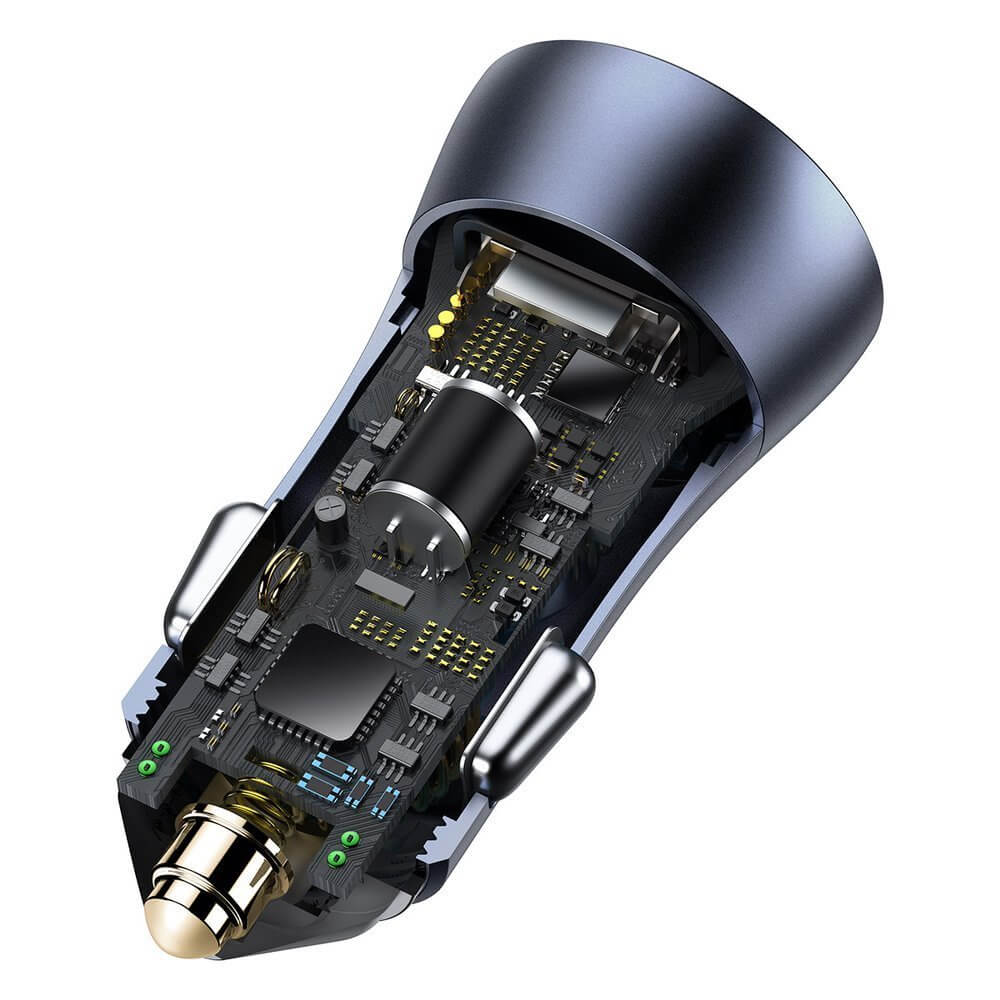 Baseus U+C 40W Golden Contactor Pro Dual Quick Car - Image 5