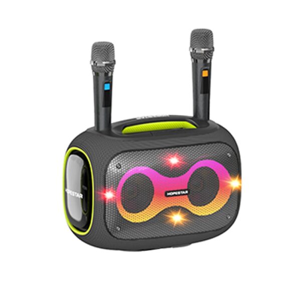 Hopestar Party Box 120W Speaker – Powerful Bass, RGB Lights & Party-Level Sound